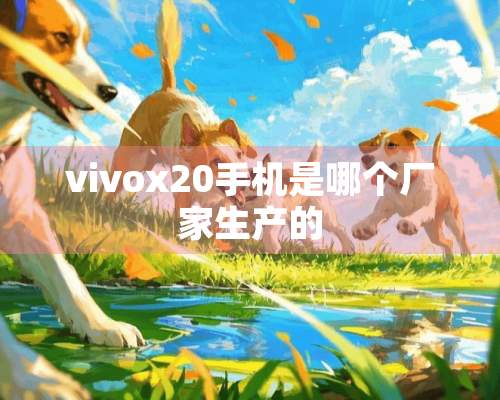 vivox20手机是哪个厂家生产的