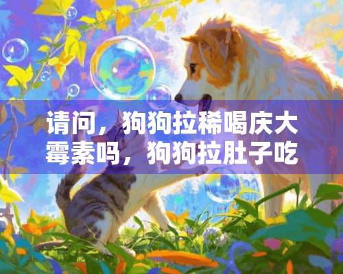 请问，狗狗拉稀喝庆大霉素吗，狗狗拉肚子吃庆大霉素吗