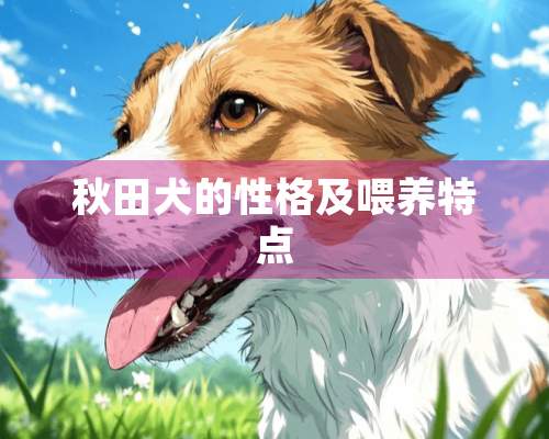 秋田犬的性格及喂养特点