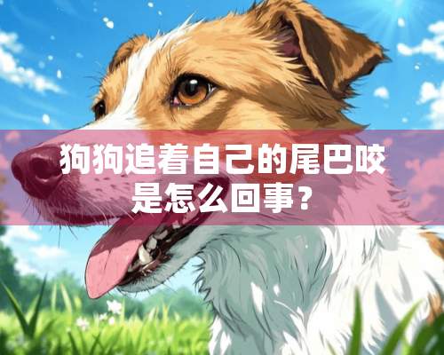 狗狗追着自己的尾巴咬是怎么回事？