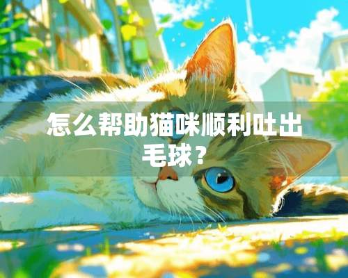 怎么帮助猫咪顺利吐出毛球？