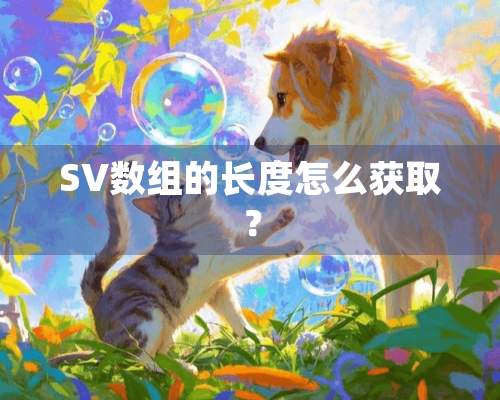 SV数组的长度怎么获取？