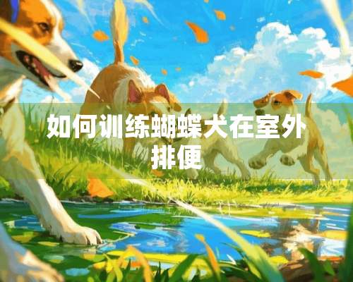 如何训练蝴蝶犬在室外排便