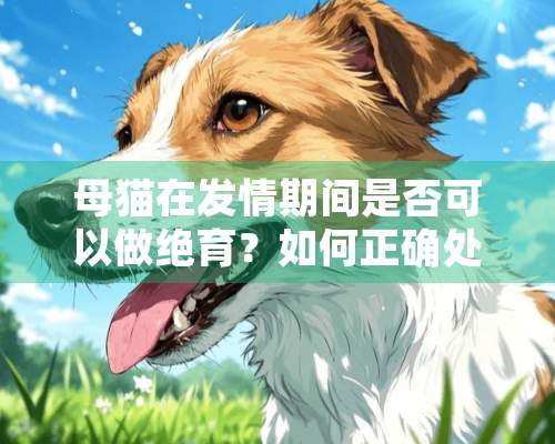 母猫在发情期间是否可以做绝育？如何正确处理