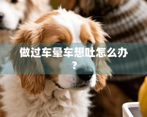 做过车晕车想吐怎么办？