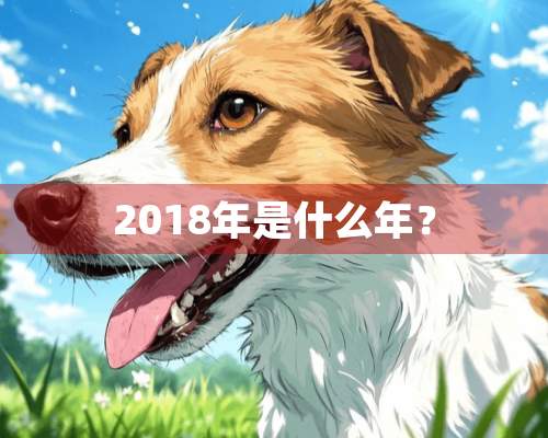 2018年是什么年？