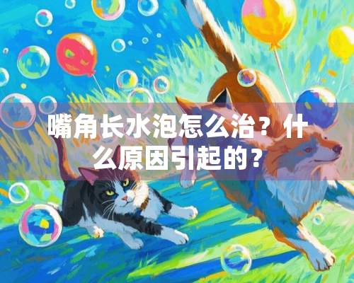 嘴角长水泡怎么治？什么原因引起的？