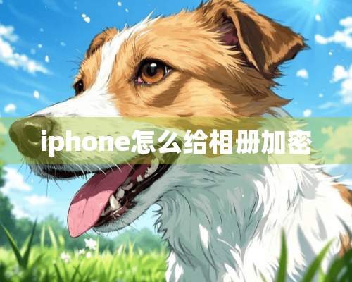 iphone怎么给相册加密