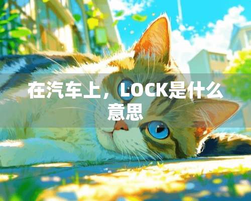 在汽车上，LOCK是什么意思