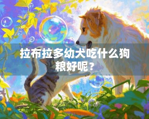 拉布拉多幼犬吃什么狗粮好呢？