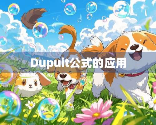 Dupuit公式的应用