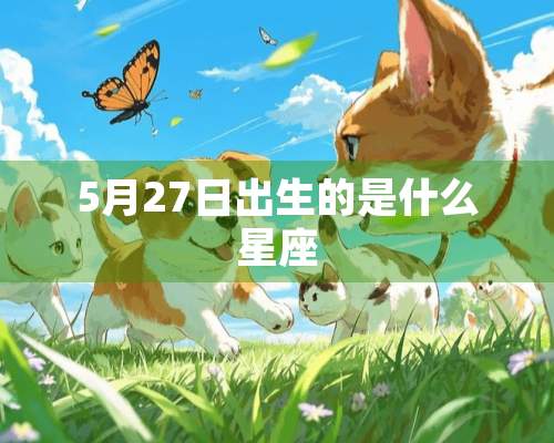 5月27日出生的是什么星座