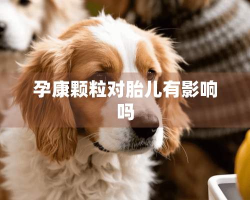 孕康颗粒对胎儿有影响吗