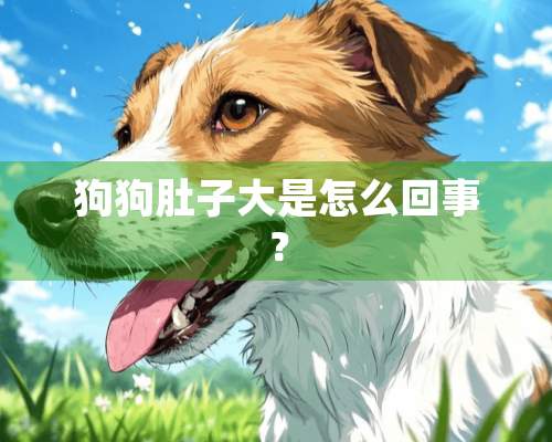 狗狗肚子大是怎么回事？