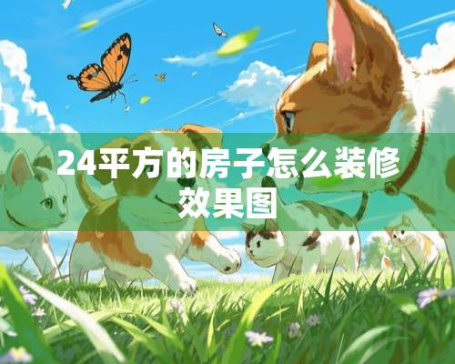 24平方的房子怎么装修效果图