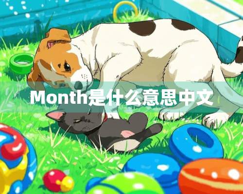 Month是什么意思中文