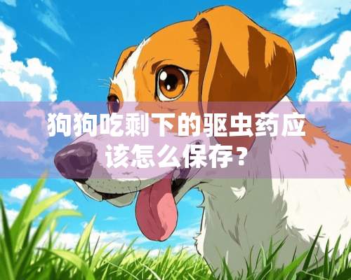 狗狗吃剩下的驱虫药应该怎么保存？