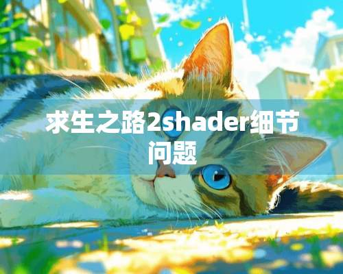 求生之路2shader细节问题