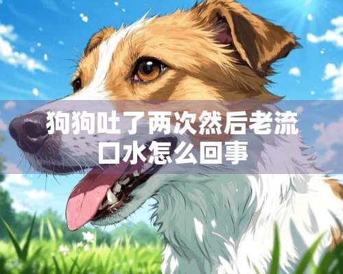 狗狗吐了两次然后老流口水怎么回事