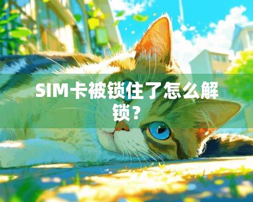 SIM卡被锁住了怎么解锁？