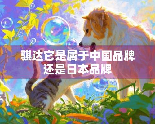 骐达它是属于中国品牌还是日本品牌