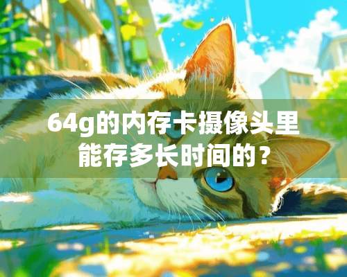 64g的内存卡**头里能存多长时间的？