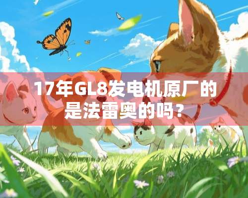 17年GL8发电机原厂的是法雷奥的吗？