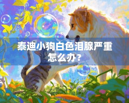 泰迪小狗白色泪腺严重怎么办？