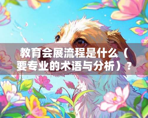 教育会展流程是什么（要专业的术语与分析）？