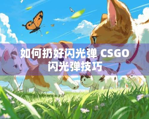 如何扔好闪光弹 CSGO闪光弹技巧