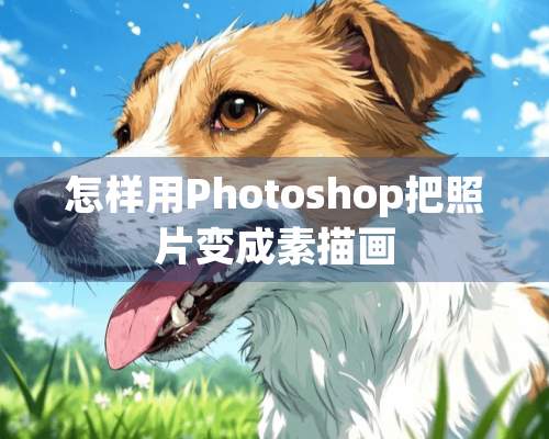 怎样用Photoshop把照片变成素描画