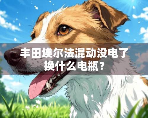 丰田埃尔法混动没电了换什么电瓶？