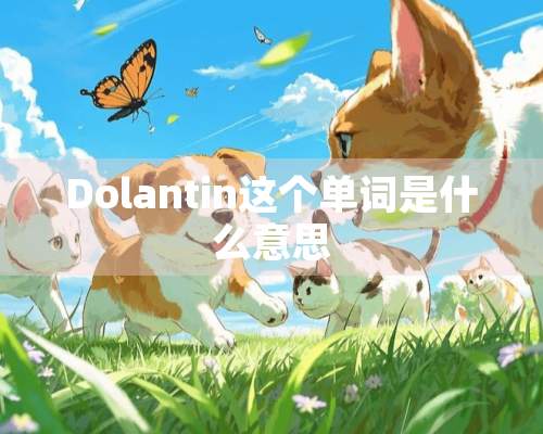 Dolantin这个单词是什么意思