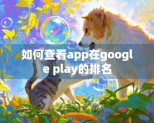 如何查看app在google play的排名