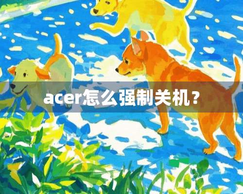 acer怎么强制关机？