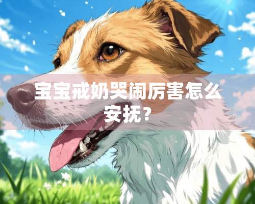 宝宝戒奶哭闹厉害怎么安抚？