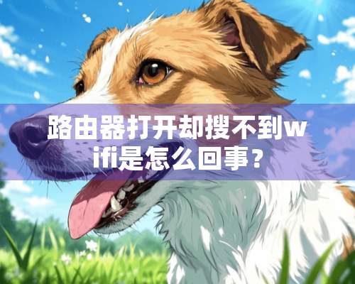 路由器打开却搜不到wifi是怎么回事？