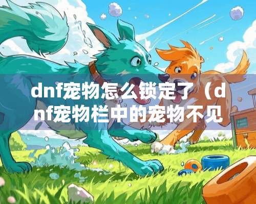 dnf宠物怎么锁定了（dnf宠物栏中的宠物不见了）