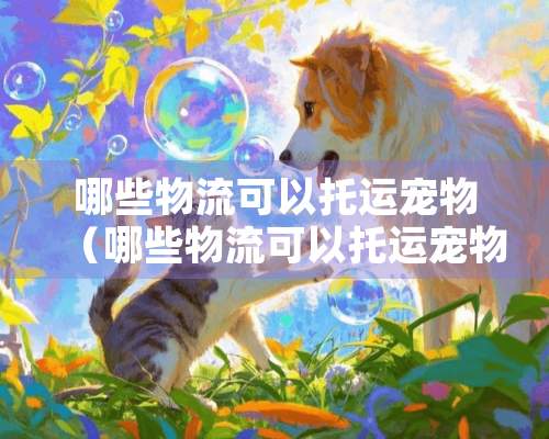 哪些物流可以托运宠物（哪些物流可以托运宠物）