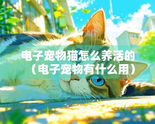 电子宠物猫怎么养活的（电子宠物有什么用）