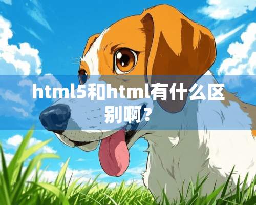 html5和html有什么区别啊？