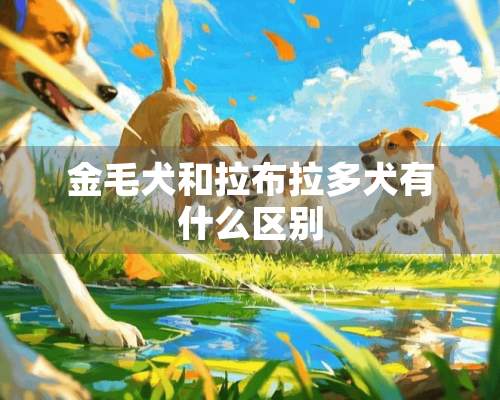 金毛犬和拉布拉多犬有什么区别