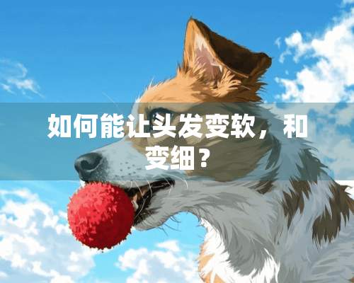 如何能让头发变软，和变细？