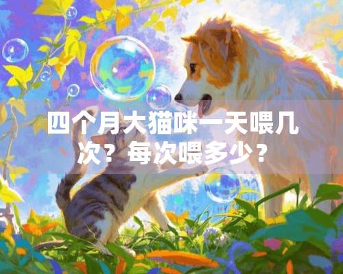 四个月大猫咪一天喂几次？每次喂多少？