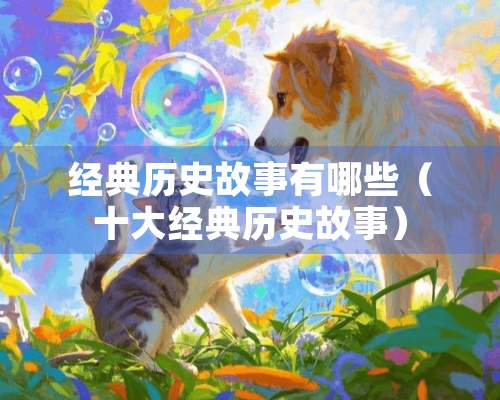 经典历史故事有哪些（十大经典历史故事）