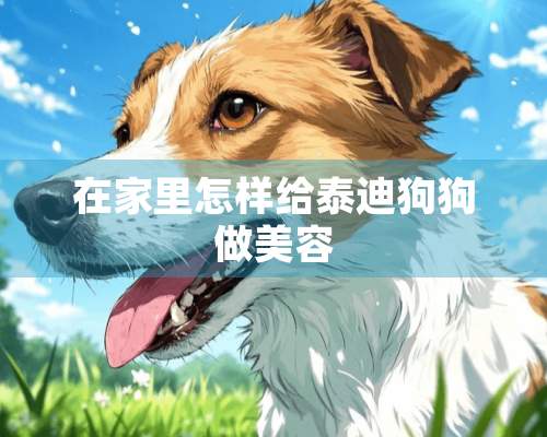 在家里怎样给泰迪狗狗做美容