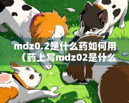 mdz0.2是什么药如何用（药上写mdz02是什么药）