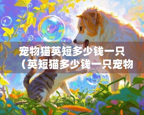 宠物猫英短多少钱一只（英短猫多少钱一只宠物市场）