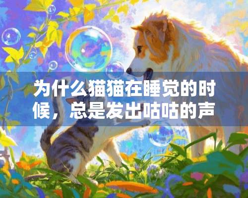 为什么猫猫在睡觉的时候，总是发出咕咕的声音？