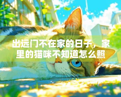 出远门不在家的日子，家里的猫咪不知道怎么照顾